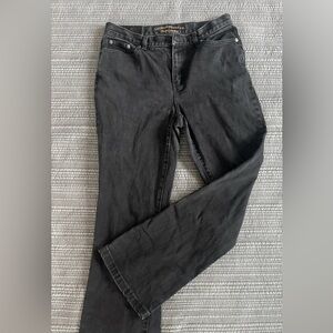Lauren Jeans Co. by Ralph Lauren Women’s Black Bootcut Jeans - Size 6